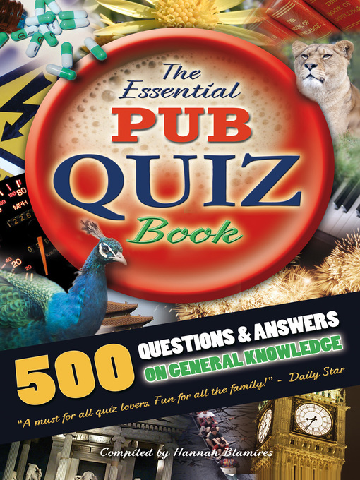 Title details for The Essential Pub Quiz Book by Hannah Blamires - Available